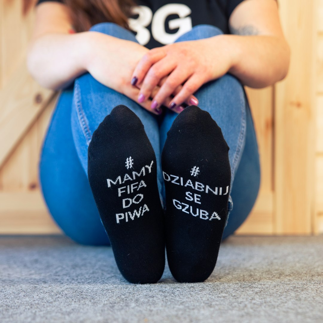 Bawełniane skarpetki z logo broaru unisex Bawełniane skarpetki z logo broaru unisex