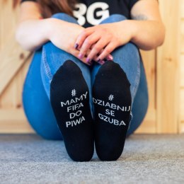 Bawełniane skarpetki z logo browaru unisex