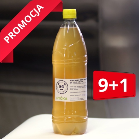 Piwo Świeże kwaśne Agrest-Czarny Bez - 1L 9+1 GRATIS