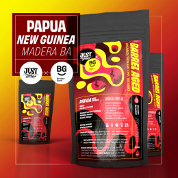 Kawa Papua Nowa Gwinea Madera BA collab Just Brew
