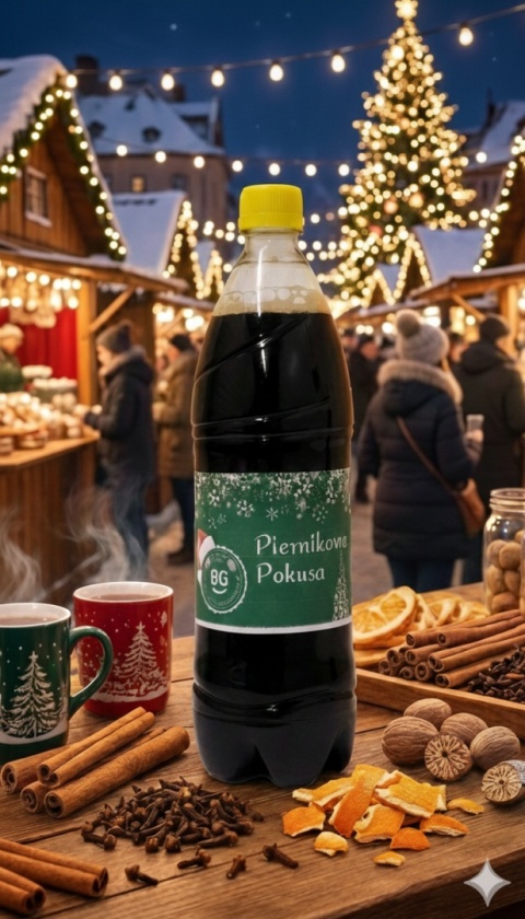 Rzemieślniczy Grzaniec Piwny - Piernikowa Pkusi 1L