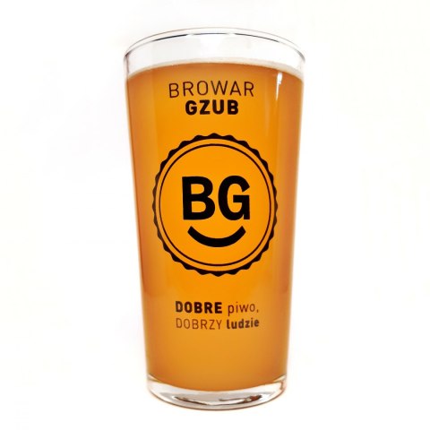 Szklanka typu shaker z logo browaru Szklanka typu shaker z logo browaru